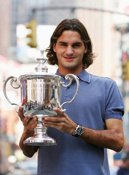 Us Open 2004: Federer b. Hewitt (Aus) 6-0 7-6 6-0. (Afp)
